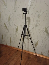 Штатив для фотоаппарата, смартфона TRIPOD 3120A Black + чехол фото от покупателей 2