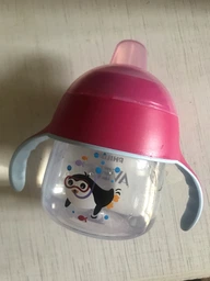 Чашка-непроливайка Philips AVENT c мягким носиком 200 мл 6 мес+ Розовая (SCF751/07) фото от покупателей 3
