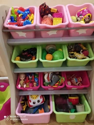 Органайзер з різнобарвними ящиками Step 2 Fun Time Room Organizer Рожевий/Салатовий (733538827497)