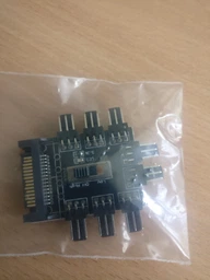 Сплітер розгалужувач SATA на 8 кулерів 3 pin, Fan Hub фото від покупців 5