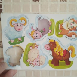 Игра Vladi Toys Мой маленький мир на магнитах Ферма (Укр) (VT3106-09) фото от покупателей 4
