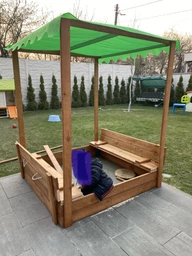 Песочница деревянная Sportbaby 180х145 см