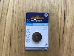 Литиевая батарейка Westinghouse Lithium CR2430 1 шт (0889554001592) фото от покупателей 1