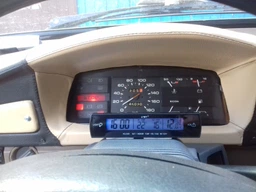 Автомобільні годинник-термометр-вольтметр VST - 7013V 2 підсвічування синя/помаранчева