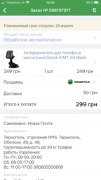 Автодержатель для телефона магнитный Grand-X MT-04 Black фото от покупателей 19