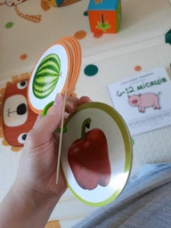Игрушка-книжка Baby Team Фрукты-овощи (8730) фото от покупателей 5