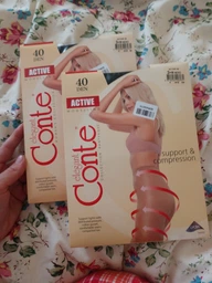 Колготы 40 Den женские Conte Active 4 р Shade (4810226006887)