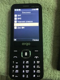 Мобильный телефон Ergo F282 Travel Dual Sim Black фото от покупателей 1