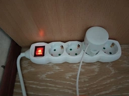 Мережевий подовжувач Emos P1423R 4 розеток 3 м 16А White