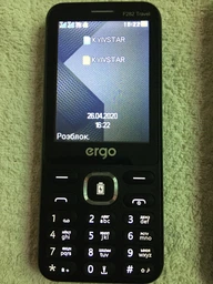 Мобильный телефон Ergo F282 Travel Dual Sim Black