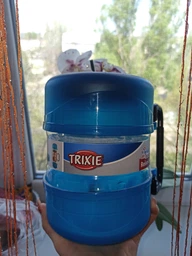 Дорожній набір для собак Trixie Бокс 2 л + 2 миски по 750 мл (4011905024912) фото від покупців 2