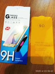 Защитное стекло LUX для Xiaomi Redmi Note 8 Pro Full Сover черный 0,3 мм в упаковке фото от покупателей 1