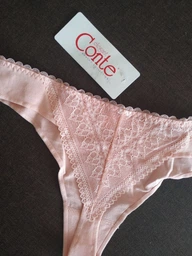 Трусики-танга Conte CE Delicate LBR 769 XS (90) Пудра (4810226338674)