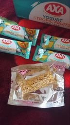 Упаковка зерновых батончиков AXA со вкусом йогурта и тропическими фруктами 25 г х 24 шт (4820008129437) фото от покупателей 1
