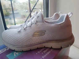 Жіночі кросівки Skechers Summits Fast Attraction White/Silver 35,5 Білий 149036-WSL фото від покупців 1