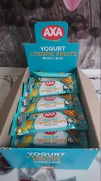 Упаковка зерновых батончиков AXA со вкусом йогурта и тропическими фруктами 25 г х 24 шт (4820008129437) фото от покупателей 2