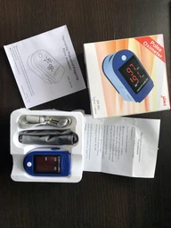 Пульсоксиметр Pulse Oximeter Jziki jzk-302 пульсометр электронный на палец оксиметр фото от покупателей 2