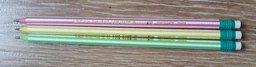 Набір олівців чорнографітних шестигранних BIC Evolution Stripes HB з гумкою 12 шт (3086123278189) фото від покупців 2