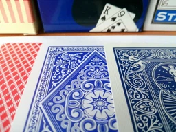 Карти гральні Duke Texas Hold'em, пластик, 54 листа 9.3х6.6х1.8 см Червоні (DN30766RED) фото від покупців 8