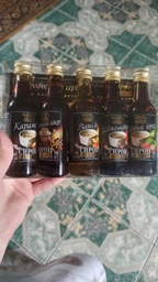 Ассорти из сиропов для кофе ваниль, шоколад, лесной орех, ирландский ликер, карамель 70 г (4820145374523) фото от покупателей 16