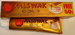 Упаковка зубної пасти Dabur Herbʼl Miswak Gold 120 г + 50 г х 2 шт (6291069711004)