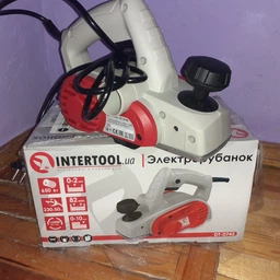 Электрорубанок, 450 Вт, 15000 об/мин, 82*0,6 мм "INTERTOOL DT-0745" фото от покупателей 11