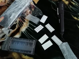 Выпрямитель для волос MAGIO MG-722 с насадками для гофре фото от покупателей 9