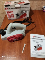 Электрорубанок, 450 Вт, 15000 об/мин, 82*0,6 мм "INTERTOOL DT-0745" фото от покупателей 4