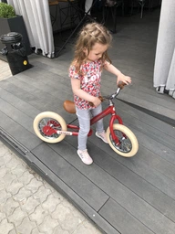 Балансирующий велосипед Trybike двухколесный Красный (TBS-2-RED-VIN) фото от покупателей 1