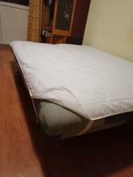 Наматрацник U-TEK. Simple, стьобаний, на резинках-80х190 фото від покупців 19