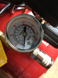 Компрессор 50 л, 1.5 кВт, 220 В, 8 атм, 206 л/мин. INTERTOOL PT-0003 фото от покупателей 6