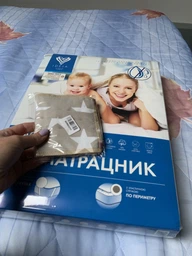 Наматрасник IDEIA Аква стоп водонепроницаемый 90х200 Classic с эластичными лентами по углам Белый (4820182655166) фото от покупателей 13
