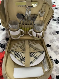 Набор для пикника Time Eco TE-430 Premium Picnic, 4 персоны Синий (6215028111513) фото от покупателей 1