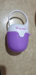 Контейнер для пустышки 0+ Baby Тeam Желтый с зеленым фото от покупателей 19