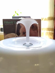 Фонтан-поїлка для котів і собак PAWOOF 1.5L з фільтром, Білий (006-WHITE) фото від покупців 4