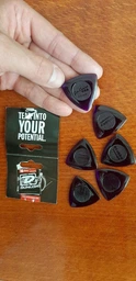 Медиаторы Dunlop 473P3.0 TRI Stubby Player's Pack 3 мм 6 шт.