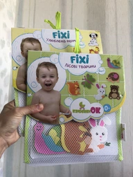 Набір для купання Kinderenok Фігурки Fixi Улюблена Ферма на присосках (061113) фото від покупців 3