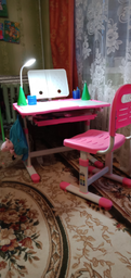 Комплект Cubby Парта и стул - трансформеры Vanda Pink фото от покупателей 4