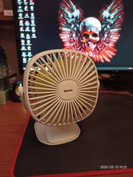Портативний Вентилятор BASEUS Box Clamping Fan 360 White фото від покупців 2