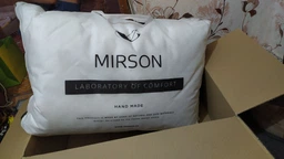 Подушка антиаллергенная MirSon Eco Ecosilk средняя 45х45 см (2200003270440)