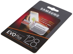 Карта памяти Samsung microSDXC 128GB EVO Plus UHS-I U3 Class 10 (MB-MC128GA/RU) фото от покупателей 5