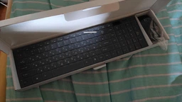 Беспроводная русская клавиатура mini и мышь keyboard 908 + приёмник Серая