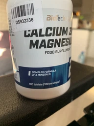 Витамины и минералы Bio Tech USA Calcium Zinc Magnesium 100 таблеток (228601) фото от покупателей 8