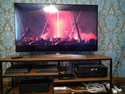 Тумба під телевізор у стилі Лофт каркас металевий StepLoft Stand-156 фото від покупців 16