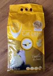 Наповнювач для котів грудкуючий бентонітовий з ароматом ванілі Van Cat Vanilla Perfumed 6л фото від покупців 11