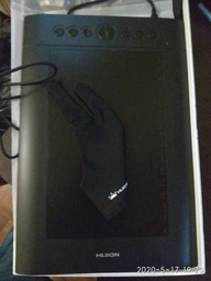 Графический планшет Huion H610Pro V2 + перчатка 10" х 6.25" Черный (H610Pro V2) фото от покупателей 10