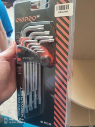 Набор ключей шестигранных Dnipro-M TORX 9 шт (82001000) фото от покупателей 1