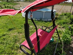 Садовая качеля Ranger Relax Red. 2-х местная. Качеля скамейка Ренжер RA 7714. фото от покупателей 1