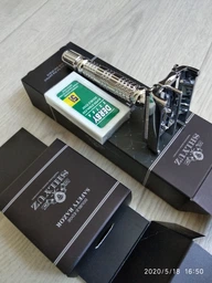 Станок для гоління Shlyuz Butterfly DE Safety Razor фото от покупателей 1