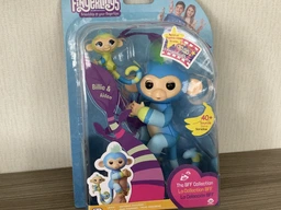 Интерактивная гламурная ручная обезьянка WowWee Fingerlings Эшли с мини-обезьянкой (W3540/3542) (771171135425)